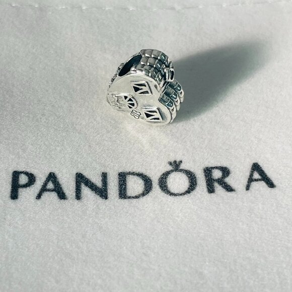 Pandora Heart House Happy Place Dangle Charm Pendant, S925 Sterling Silver - Picture 2 of 4